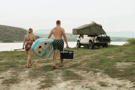 U3 Rotomolded Rugged Rolling Cooler Customized 50QT Capacity