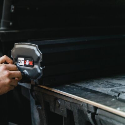 Aluminium Rooftop Water Storage Tanks 18L Included Mounting Hardware