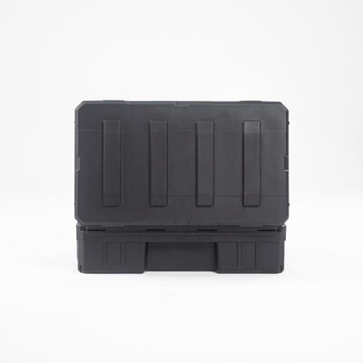 Camping Carry Car Roof Box 66L Capacity LLDPE Material Customized