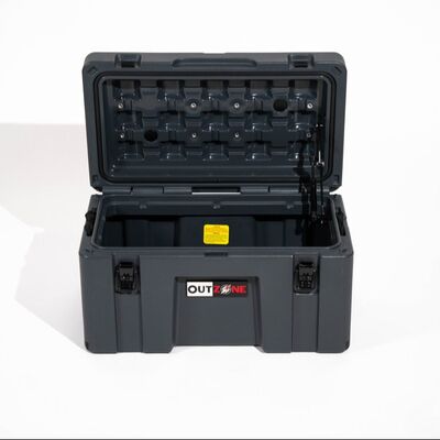 LLDPE Shell Rugged Storage Case Customized Dust Resistant V7 53L