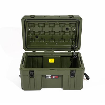 Durable Military Storage Box Customized 76L For Outdoor Camping