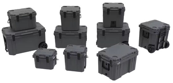 46L LLDPE Rotomolded Unbreakable Cooler Box Ice Retention Bear Resistant Waterproof Food Chair Chest Fishing Camping
