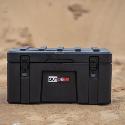 Rigid 53L LLDPE Plastic Rolling Tool Box Waterproof Transport Case with Custom ODM Support