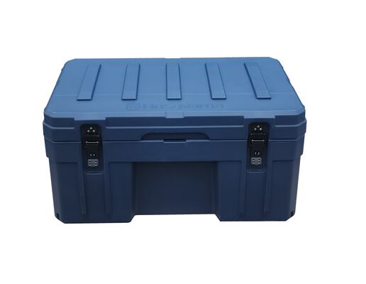 OUTZONE Large Capacity Hard Tool Storage Case with Rotomolding Process Belt Buckle Heavy Duty Protection 76L Model Camping