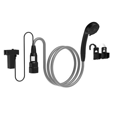 Portable Outdoor Camp Electric Shower Set for Camping Car Washing Pet Bathing Made of Durable Plastic