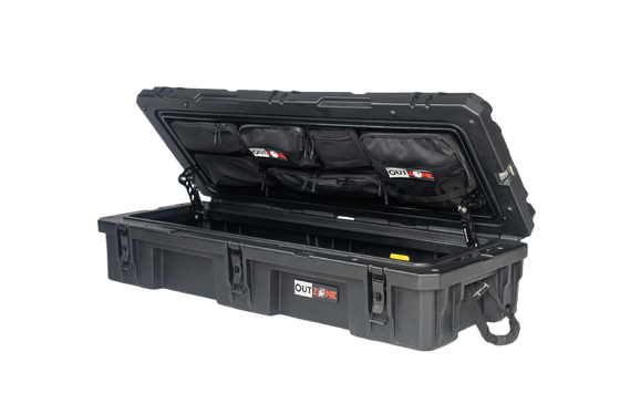 V3+ Car Rooftop Rugged Storage Case Stackable 95L Capacity
