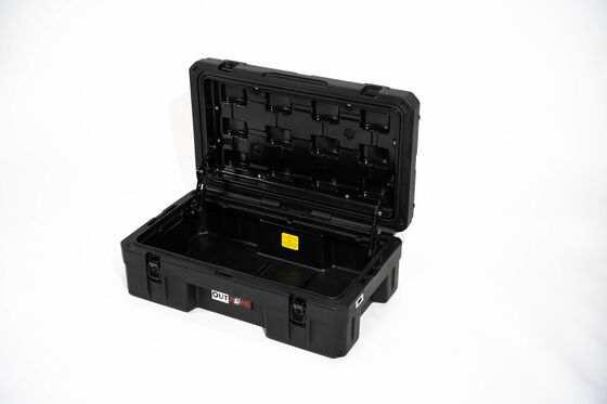 Camping Carry Car Roof Box 66L Capacity LLDPE Material Customized