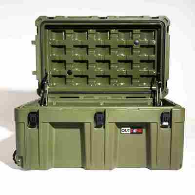 V5 LLDPE Rugged Storage Case Dust Proof Impact Resistant With 125L Capacity