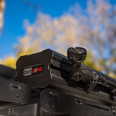 Vehicle Rooftop Camping Shower Aluminium Water Tank 40L Capacity