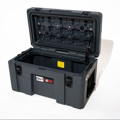 LLDPE Shell Rugged Storage Case Customized Dust Resistant V7 53L