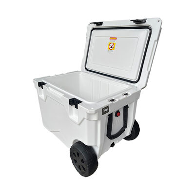 Hot Sale Plastic in Stocks Large Size Locking Ice Cooler Box