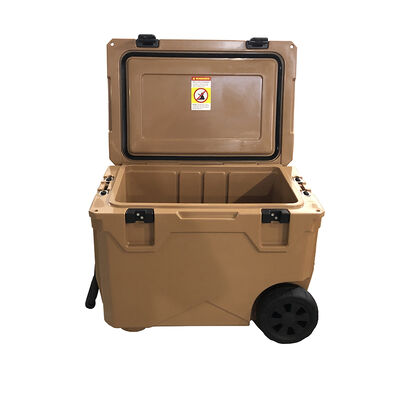 Hot Sale Plastic in Stocks Large Size Locking Ice Cooler Box