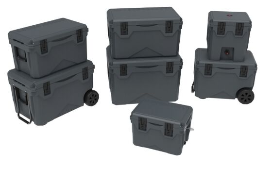 New Arrival 75QT Plastic Tool Organizator with Wheels Wholesale Case ODM Customization Supported