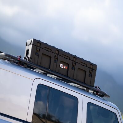 High Quality 122L Stackable Plastic Gear Box Toolbox Shock and Pressure-Proof Customizable ODM Support