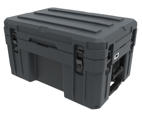 76L Rotomolding High Quality Durable Outdoor Waterproof Thin Storage Case ODM Customized Logo Off-road Box Multi-color Options