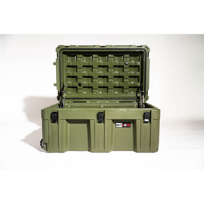 150L Large Capacity Hard LLDPE Waterproof Plastic Cargo Transportation Rotomolded Case