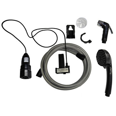 Latest Portable Rechargeable Shower Pump Set Camping & Hiking Accessories in Plastic Wholesale Price