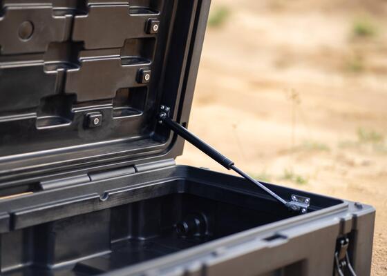 V2+ Lid Lifts Rugged Storage Box Waterrproof Interlocking 106L Capacity
