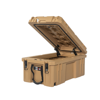 V3+ Durable LLDPE Rugged Storage Box 105L Capacity Customized