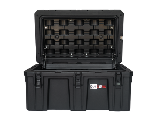 V3+ LLDPE Rugged Tool Case Scratch Resistant 160L Capacity