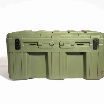 V5 Rugged Camping Storage Box Interlocking Stackable 150L Capacity